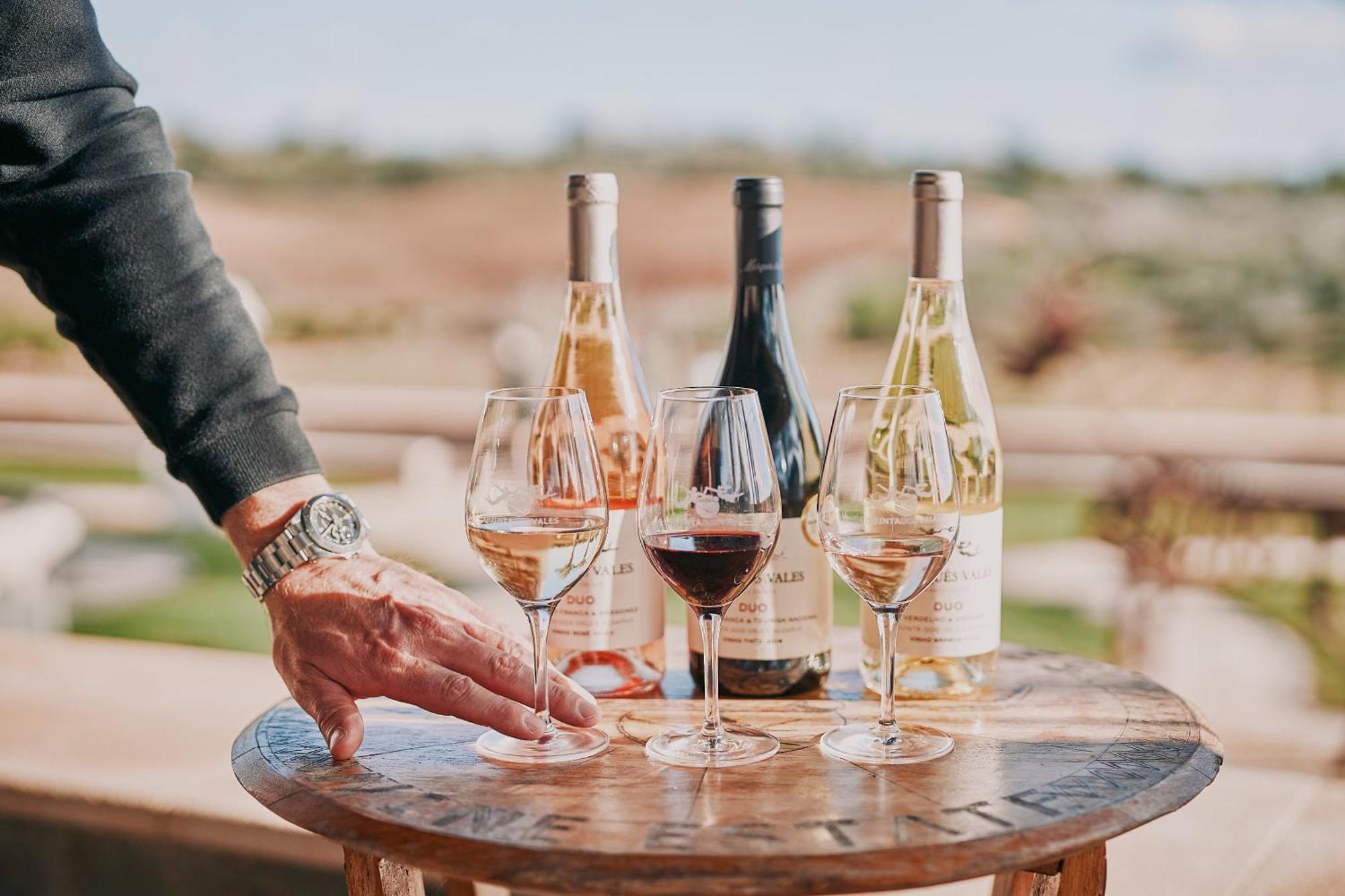 Quinta Dos Vales Wine Estate Pensionat Estômbar Exteriör bild
